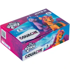 Фарби гуашеві, 6 кол., 20мл  Little Pony LP23-062 Kite
