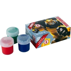 Фарби гуашеві, 6 кол., 20мм., Transformers TF23-062 Kite