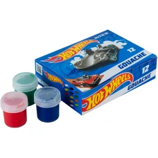 Фарби гуашеві, 12 кол., 20мл., Hot Wheels HW23-063 Kite