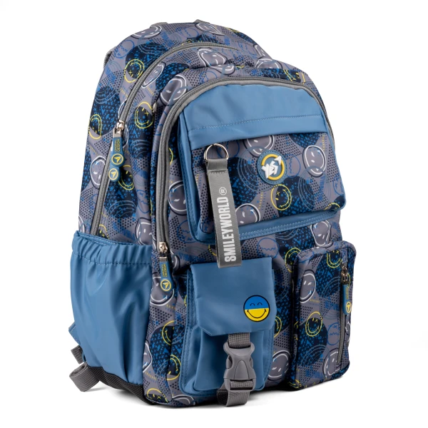 Рюкзак шкільний YES TS-43 Smiley World 43*30*16см., 559540