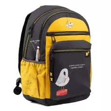 Рюкзак шкільний YES TS-95 Гусь сірий/жовтий 44*29*16см., 559356