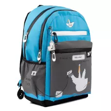 Рюкзак шкільний YES TS-95 Гусь сірий/синій 44*29*16см., 559359