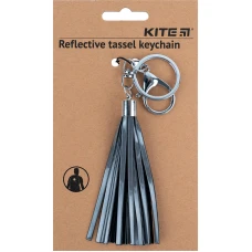 Брелок-підвіска світловідбиваючий, чорний, K23-112-3 Kite
