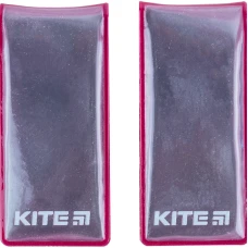Набір магнітних кліпс світловідбиваючих, бузкові, K23-113-4 Kite