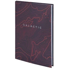 Книга записна А4 Earth colors 96арк., кліт., Galactic, тверда обкл., 8422-576-A