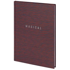 Книга записна А4 Earth colors 96арк., кліт., Magical, тверда обкл., 8422-573-A