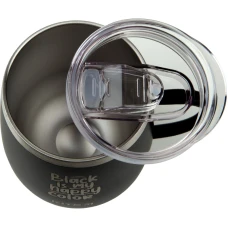 Термокружка 360 мл, чорна Black is my happy color K22-378-01-2 Kite