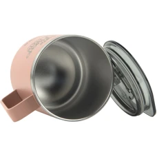 Термокружка 400 мл, пудра Cute but phycho K22-379-03-1 Kite
