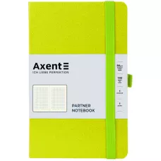 Книга записна Partner, 125*195, 96арк, кліт, лимонна 8201-60-A