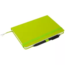 Книга записна Partner, 125*195, 96арк, кліт, лимонна 8201-60-A