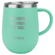 Термокружка 360 мл, бірюзова Be positive K22-378-02-2 Kite