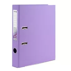 Папка-реєстратор двостор. PP 5 cм, зібрана, Pastelini, бузкова D1711-36C