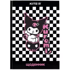 Щоденник шкільний, тверда обкл, Kuromi HK24-262-3 Kite