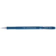 Ручка гелева Forum I'm ukrainian, 0,5 мм, синя, AG1006-01-02-A
