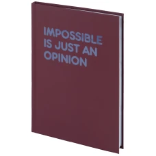 Книга записна А5, 96 арк., кліт., тверда обкл. Impossible 8458-1-A