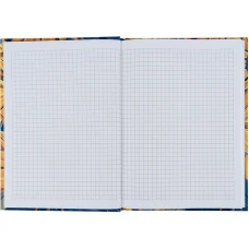 Книга записна А5, 96 арк., кліт., тверда обкл. UA Ї 8455-3-A