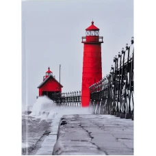 Книга записна А5, 96 арк., кліт., тверда обкл. R&B Lighthouse 8457-4-A