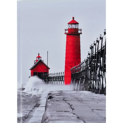 Книга записна А5, 96 арк., кліт., тверда обкл. R&B Lighthouse 8457-4-A