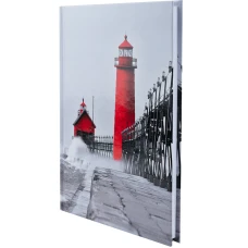 Книга записна А5, 96 арк., кліт., тверда обкл. R&B Lighthouse 8457-4-A