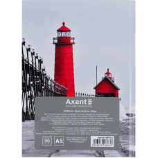 Книга записна А5, 96 арк., кліт., тверда обкл. R&B Lighthouse 8457-4-A