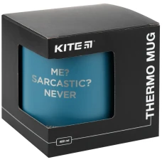 Термокружка 400 мл, синя Stop dreaming Start doing K22-379-02-2 Kite