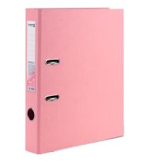 Папка-реєстратор двостор. PP 5 cм, зібрана, Pastelini, рожева D1711-10C