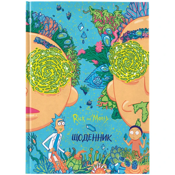 Щоденник шкільний, тверда обкл, Rick and Morty RM24-262 Kite