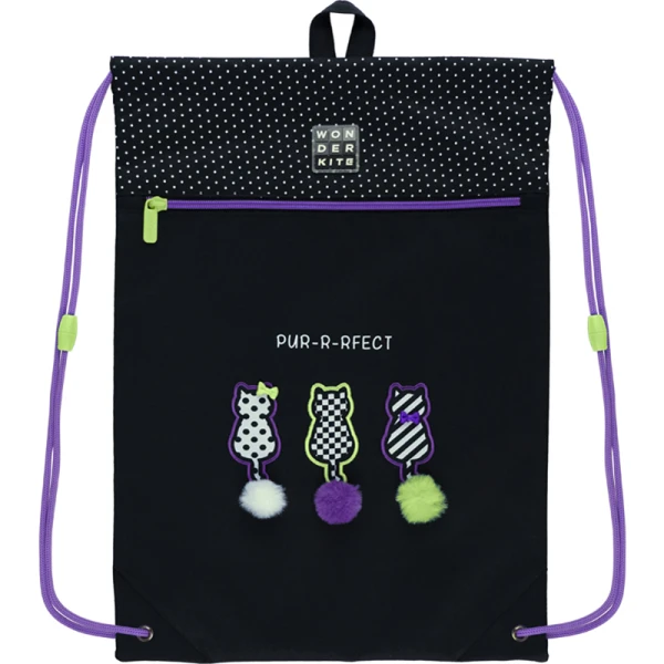 Сумка для взуття WONDER KITE Pur-r-rfect WK22-601M-7