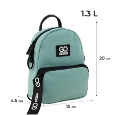 Міні рюкзак-сумка GoPack Education Teens GO24-181XXS-2 м'ятний