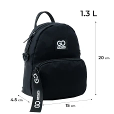 Міні рюкзак-сумка GoPack Education Teens GO24-181XXS-4 чорний