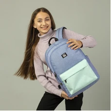 Рюкзак GoPack Education Teens GO24-140L-2 мятно-блакитний