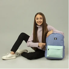 Рюкзак GoPack Education Teens GO24-140L-2 мятно-блакитний