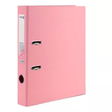 Папка-реєстратор двостор. PP 5 cм, зібрана, Pastelini, рожева D1711-10C