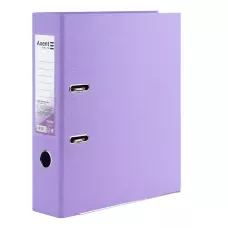 Папка-реєстратор двостор. PP 7,5 cм, зібрана, Pastelini, бузкова D1712-36C