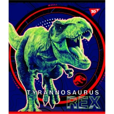 Зошит А5/12 арк кліт YES "Jurassic world" мат. ВДЛ + УФ-виб.+ мікроембосінг 766794
