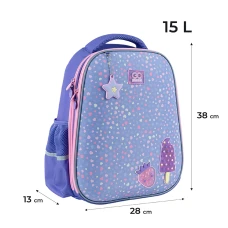 Рюкзак GoPack Education напівкаркасний GO24-165M-2 Just Enjoy