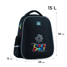 Рюкзак GoPack Education напівкаркасний GO24-165M-5 Cyber Sport