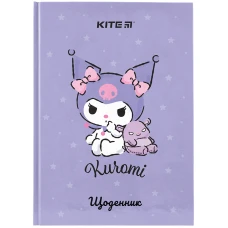 Щоденник шкільний, тверда обкл, Kuromi HK24-262-4 Kite