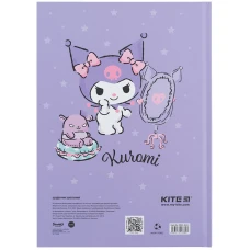 Щоденник шкільний, тверда обкл, Kuromi HK24-262-4 Kite