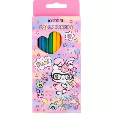 Олівці кольорові, 12 шт. Hello Kitty HK24-051 Kite