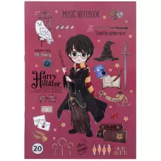 Зошит для нот А4, 20арк, Harry Potter HP24-404 Kite