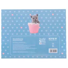 Зошит для нот А5, 20арк, Studio Pets SP24-405 Kite