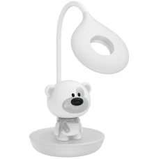 Настільна лампа LED з акумулятором Bear, білий K24-492-2-1 Kite