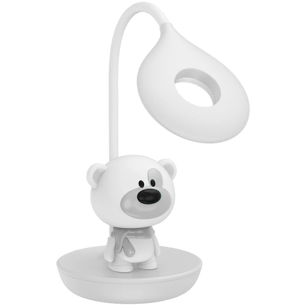 Настільна лампа LED з акумулятором Bear, білий K24-492-2-1 Kite