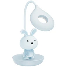 Настільна лампа LED з акумулятором Bunny, блакитний K24-492-1-3 Kite
