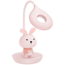 Настільна лампа LED з акумулятором Bunny, рожевий K24-492-1-2 Kite