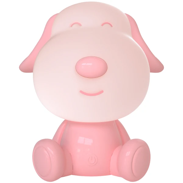 Світильник-нічник LED з акумулятором Doggy, рожевий K24-491-3-2 Kite