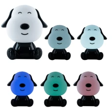 Світильник-нічник LED з акумулятором Doggy, чорно-білий K24-491-3-4 Kite