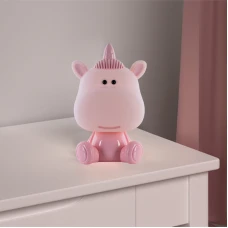 Світильник-нічник LED з акумулятором Unicorn, рожевий K24-491-1-2 Kite