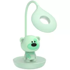 Настільна лампа LED з акумулятором Bear, зелений K24-492-2-4 Kite
